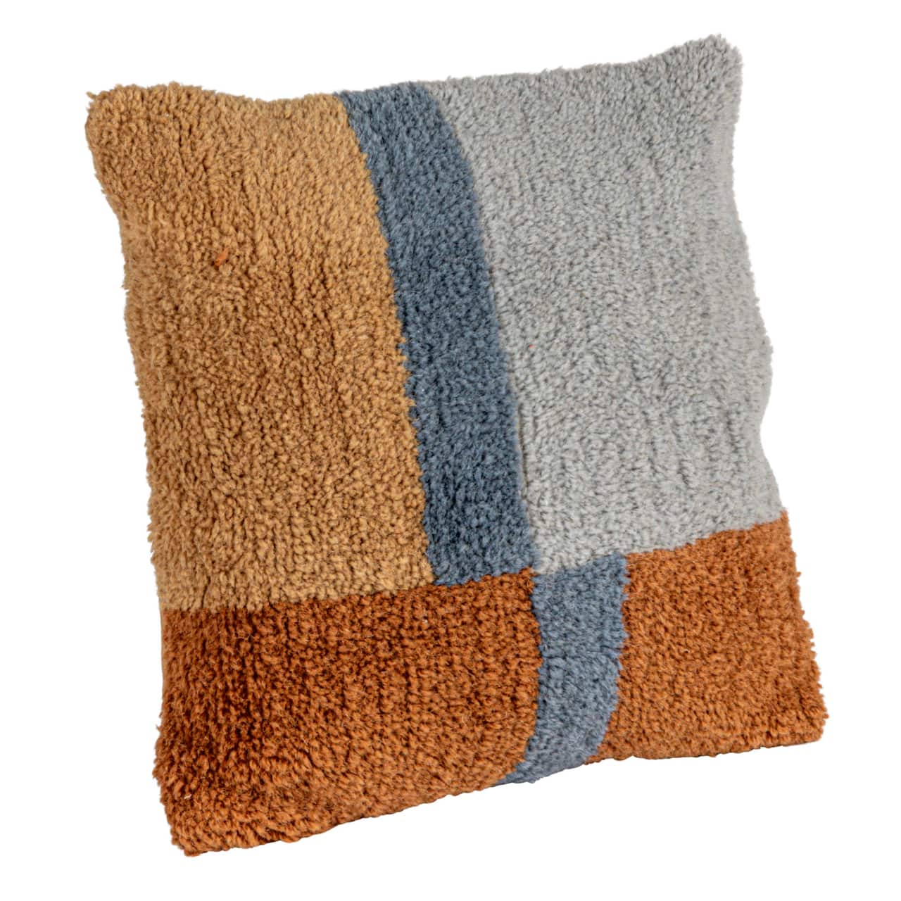 Hello Honey® 18" x 18" Terra Firm Woolen Harmony Pillow